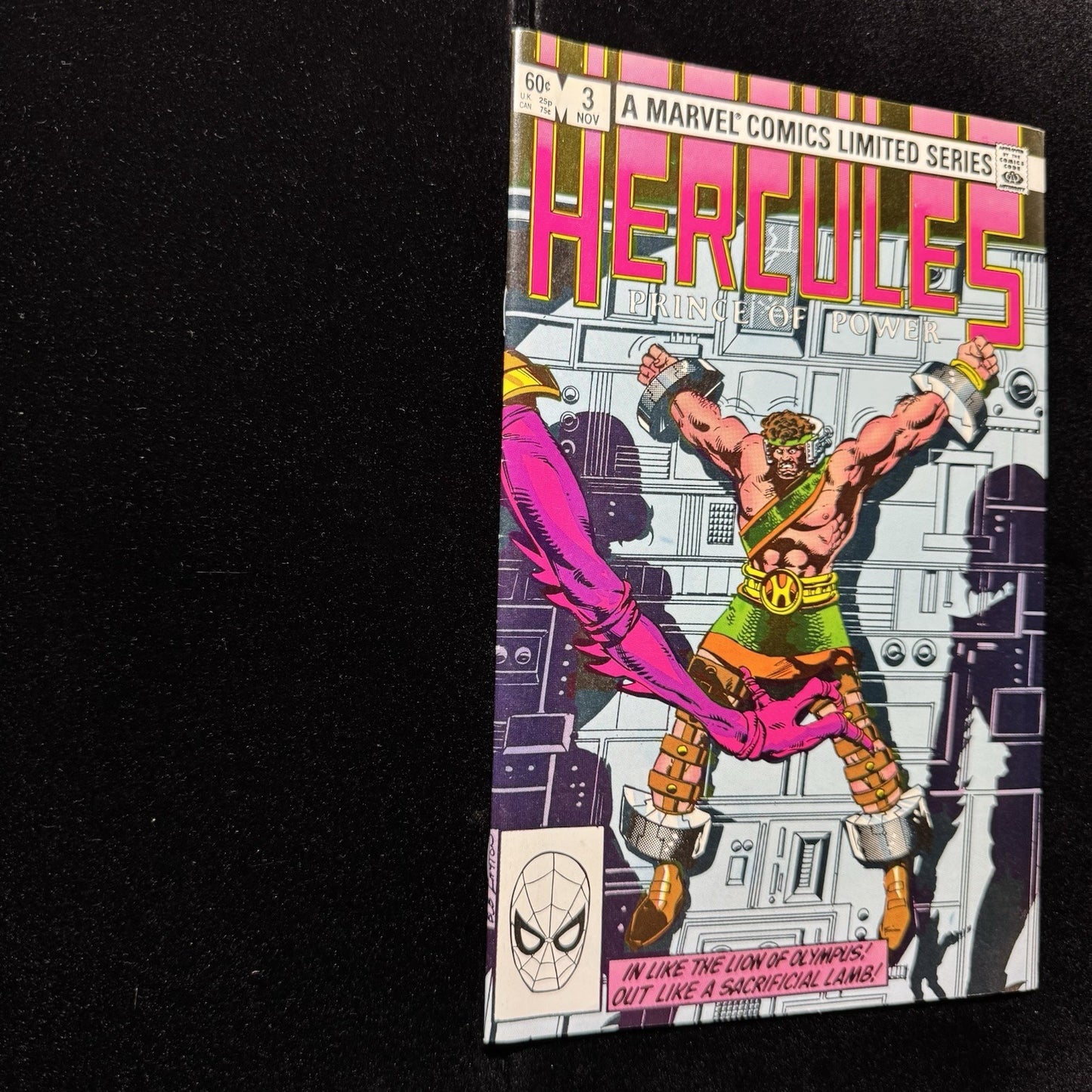 Hercules 1-4 - First Solo Title - Full Set - Bronze Age Marvel Comics 1982
