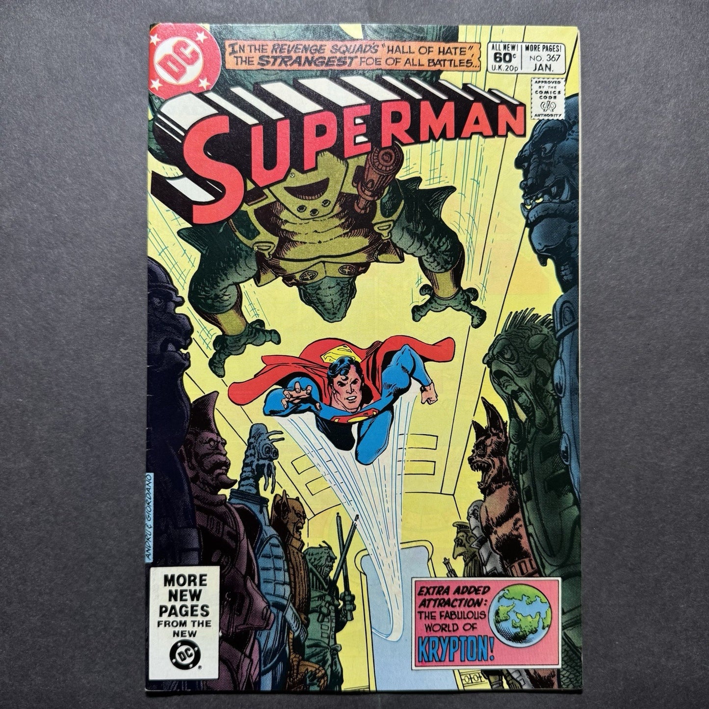 Superman 367 - Bronze Age Dc Comics 1982