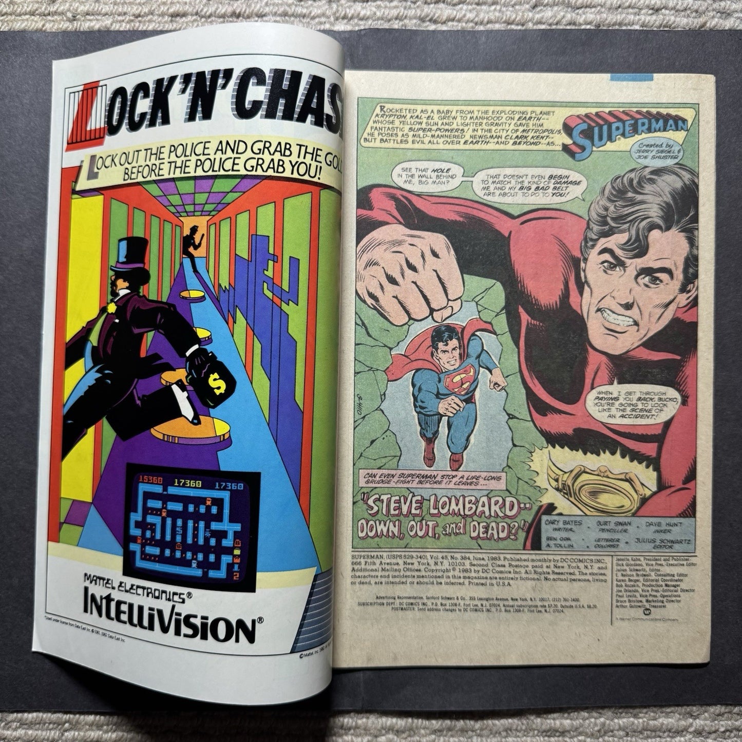 Superman 384 - Bronze Age Dc Comics 1983