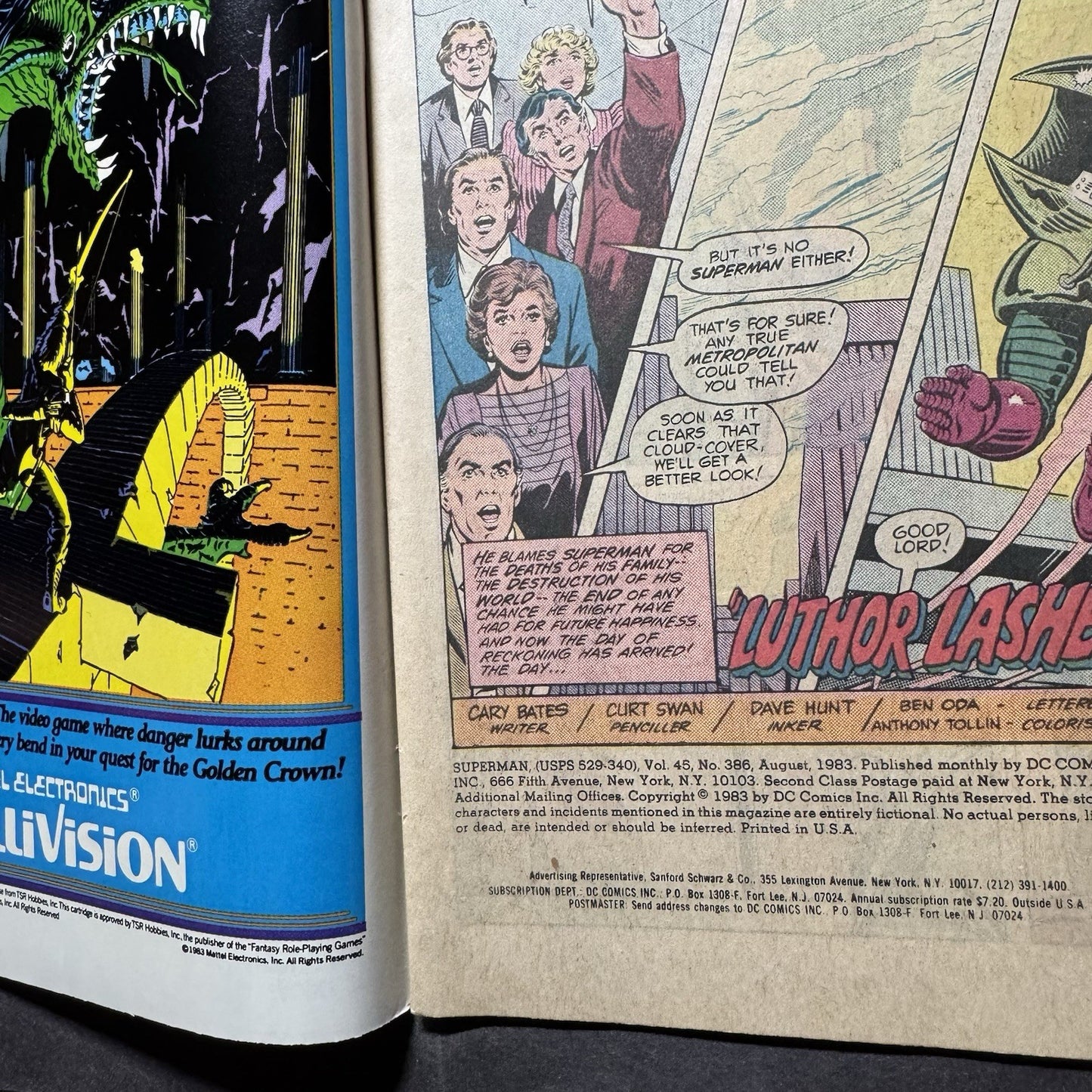 Superman 386 - Bronze Age Dc Comics 1983
