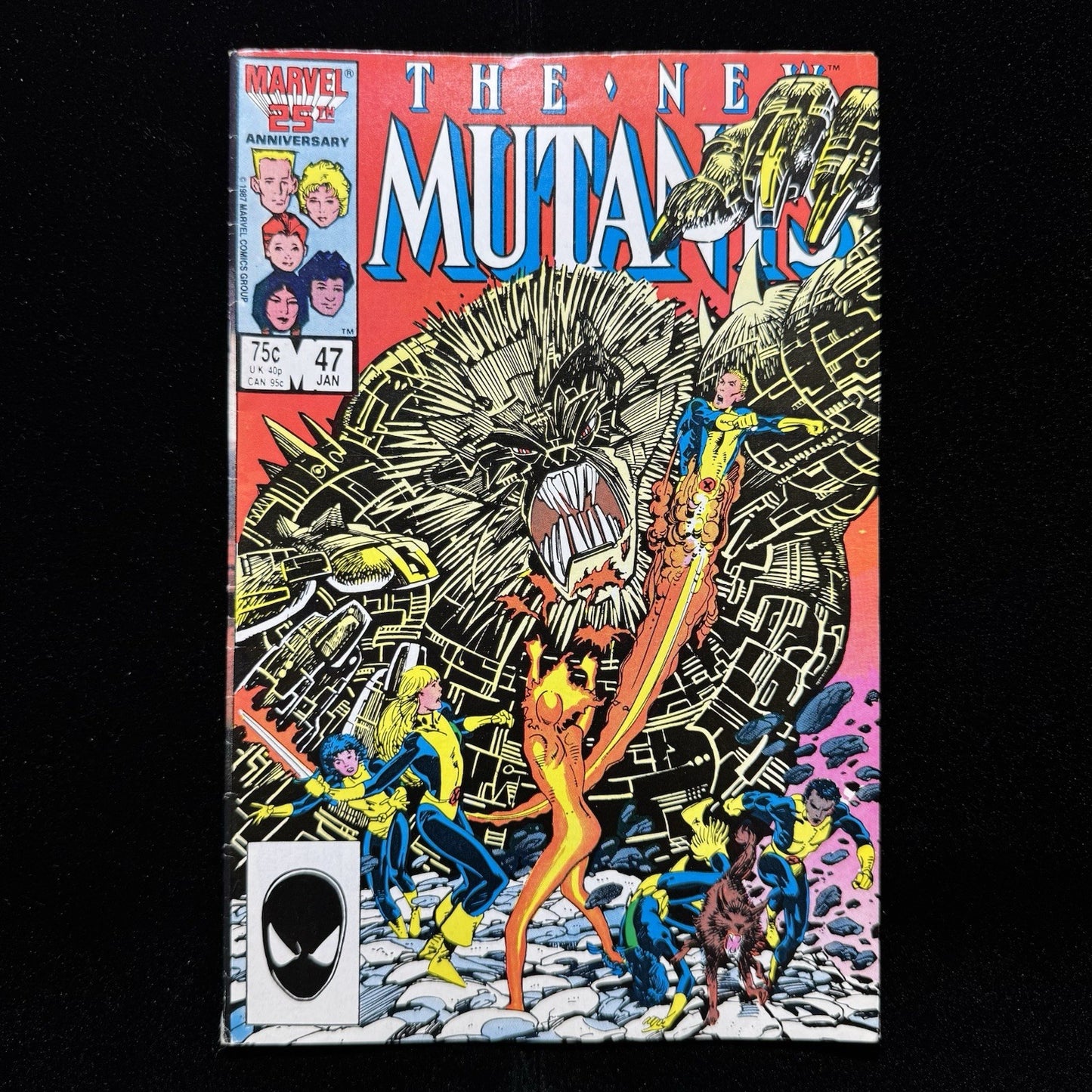 New Mutants 47 - Copper Age Marvel Comics 1987