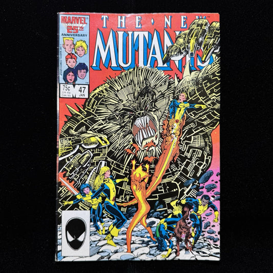 New Mutants 47 - Copper Age Marvel Comics 1987