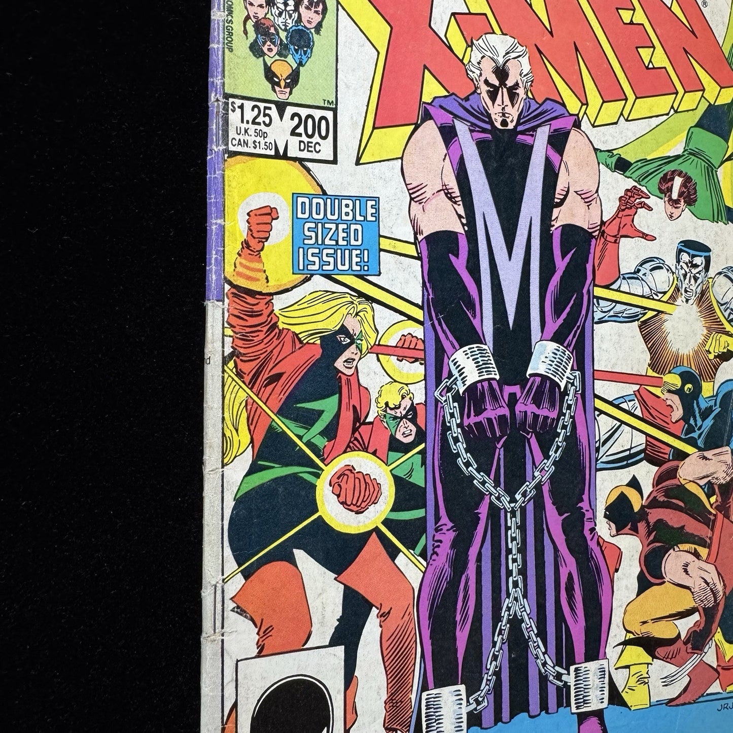 Uncanny X-Men 200 - Magneto Becomes Headmaster - Copper Age Marvel Comics 1985