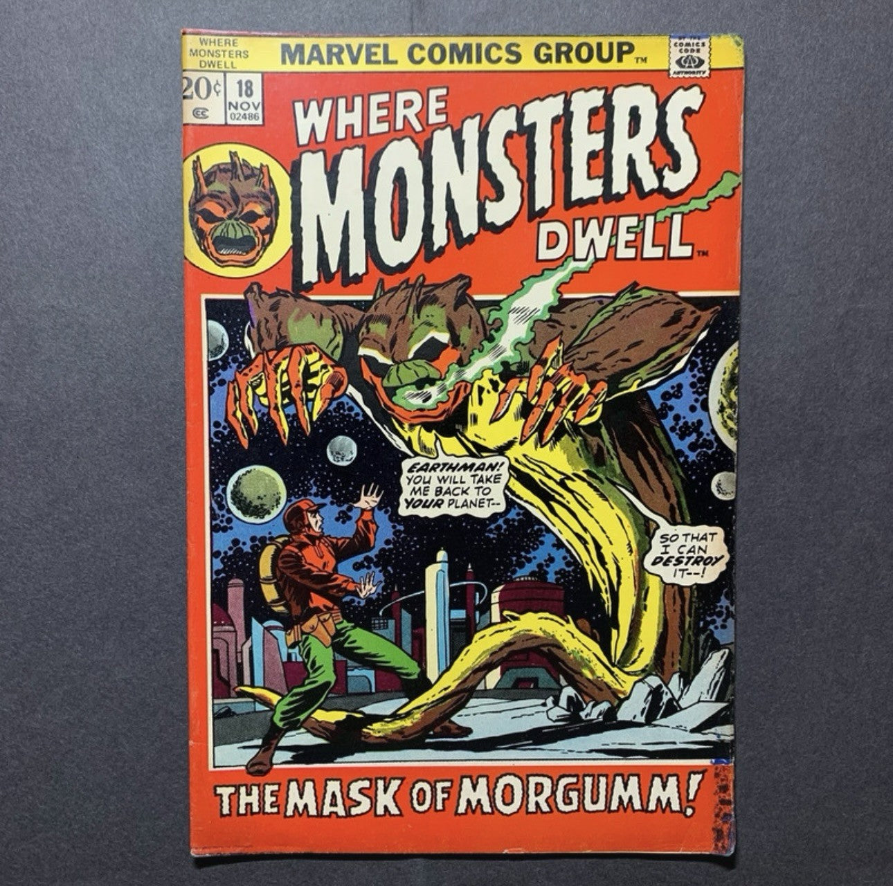 Where Monsters Dwell 18 - Bronze Age Marvel Comics 1972