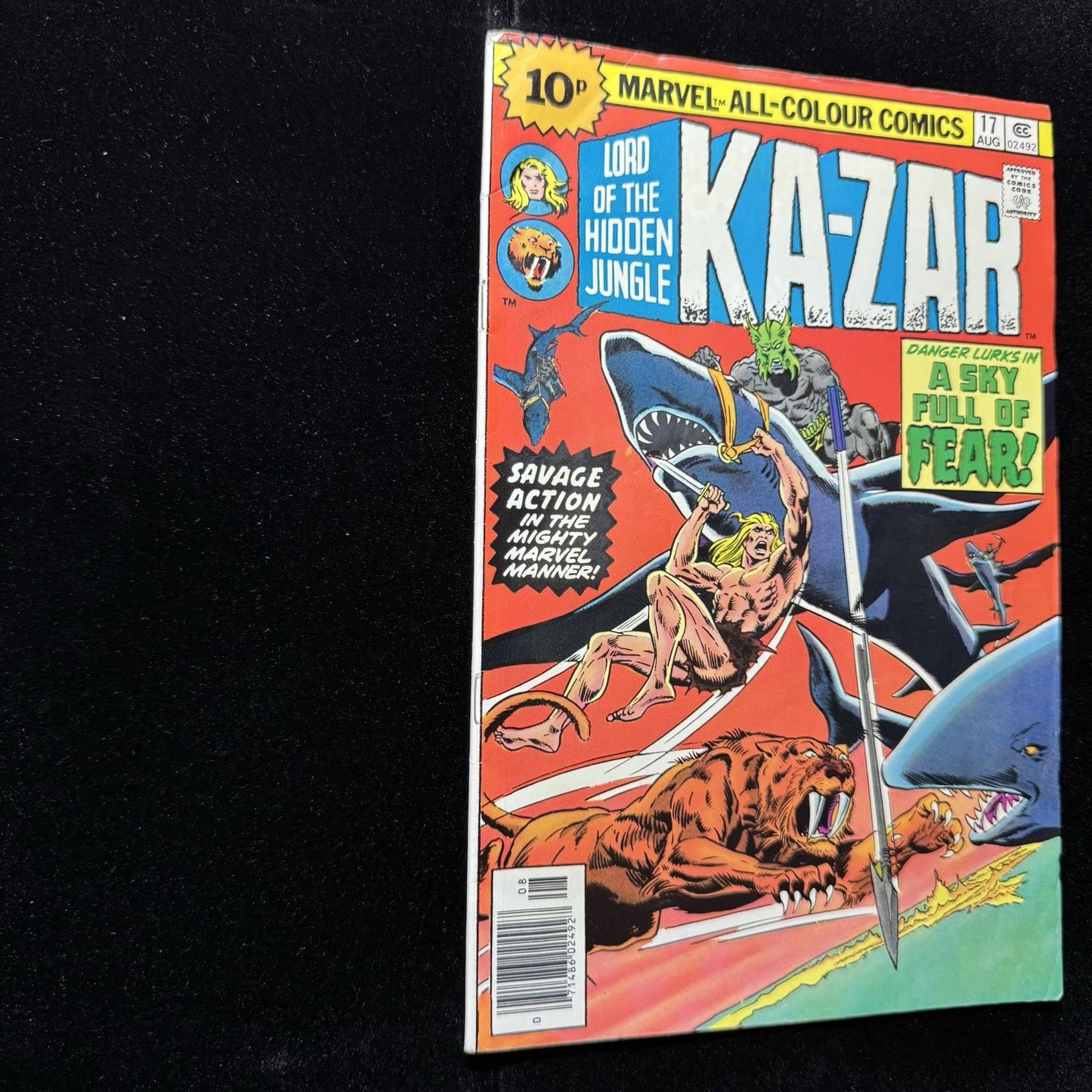 Ka-Zar 17 - Bronze Age Marvel Comics 1976