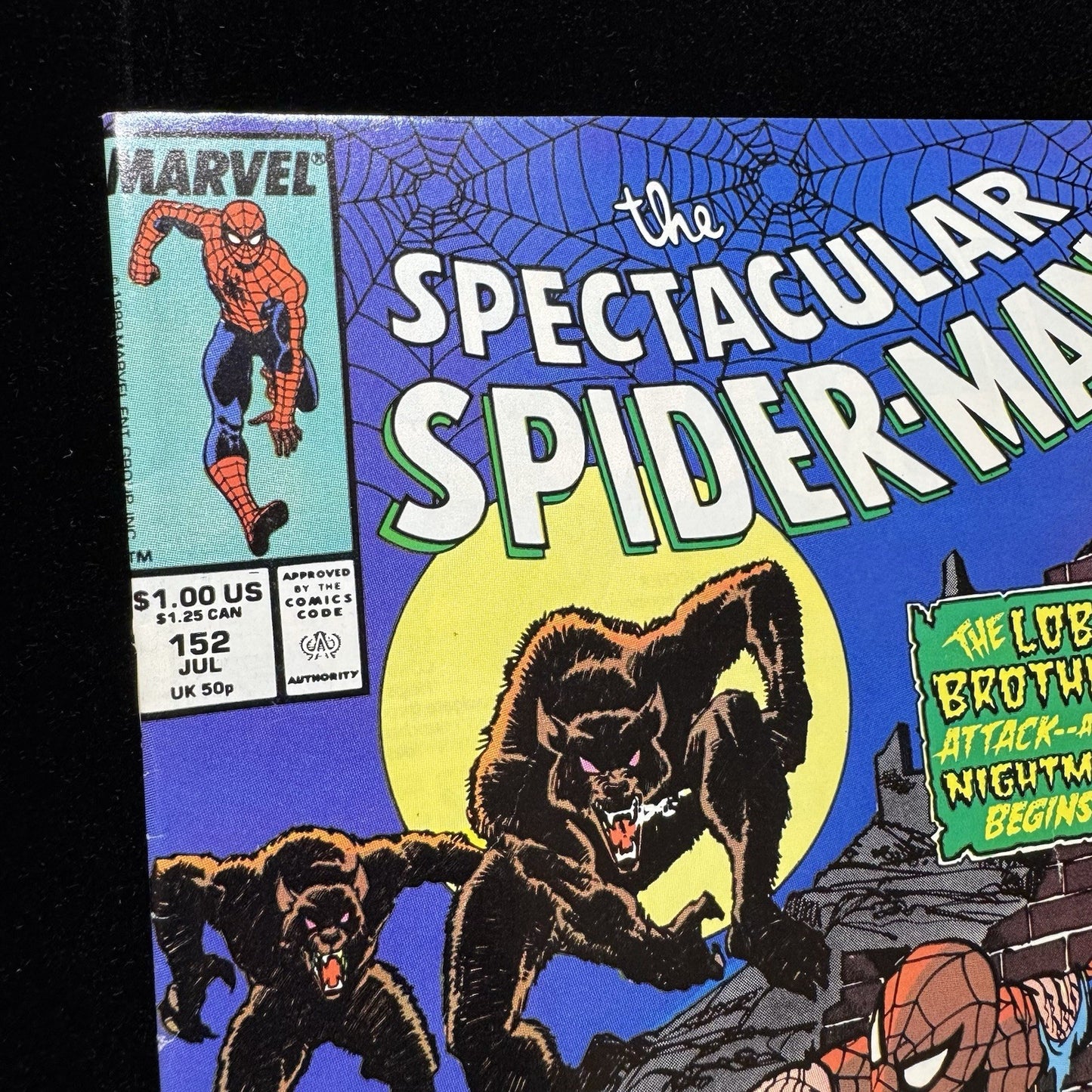 Spectacular Spider-Man 152 - Copper Age Marvel Comics 1989