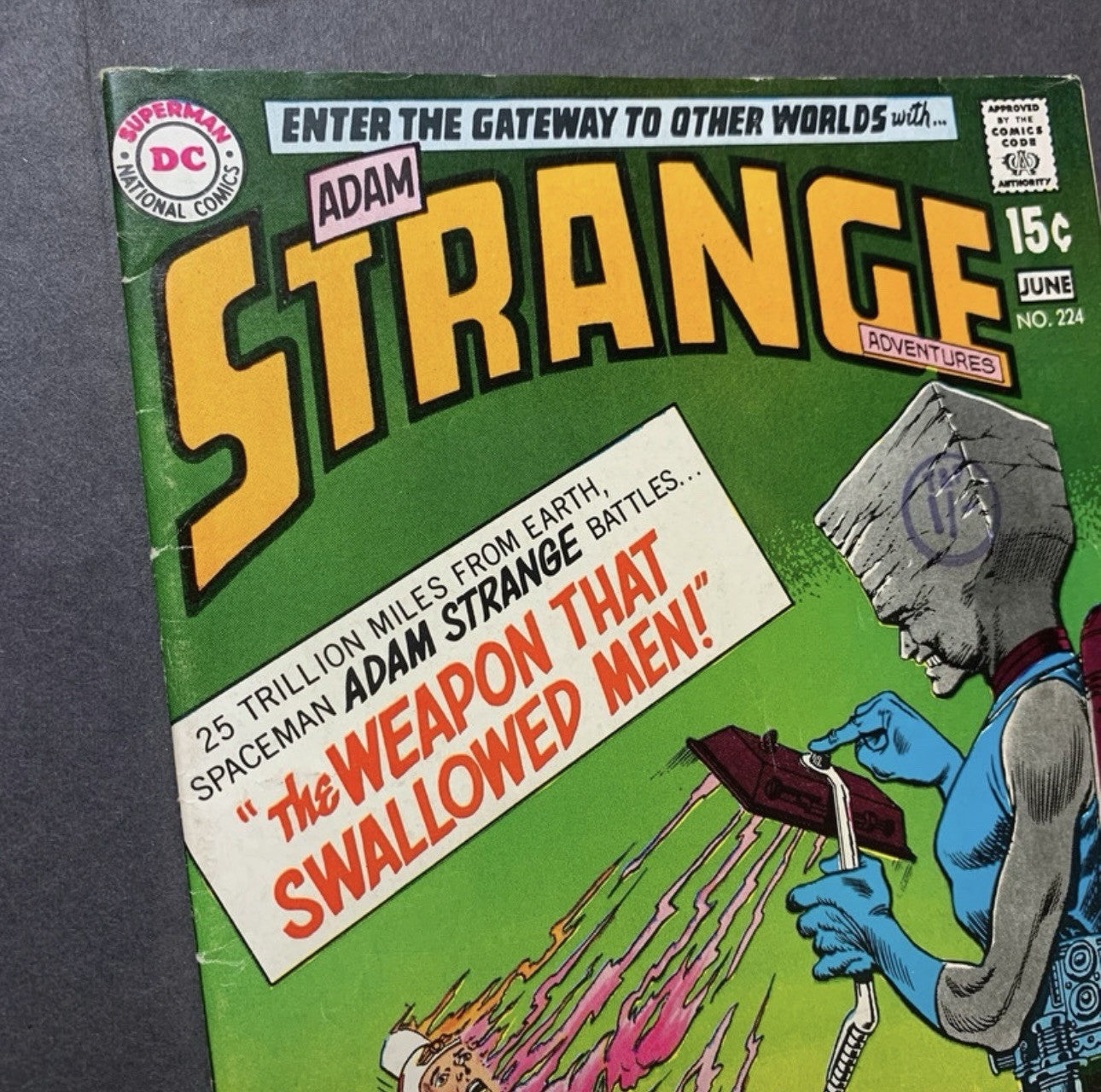 Strange Adventures 224 - Bronze Age Dc Comics 1970