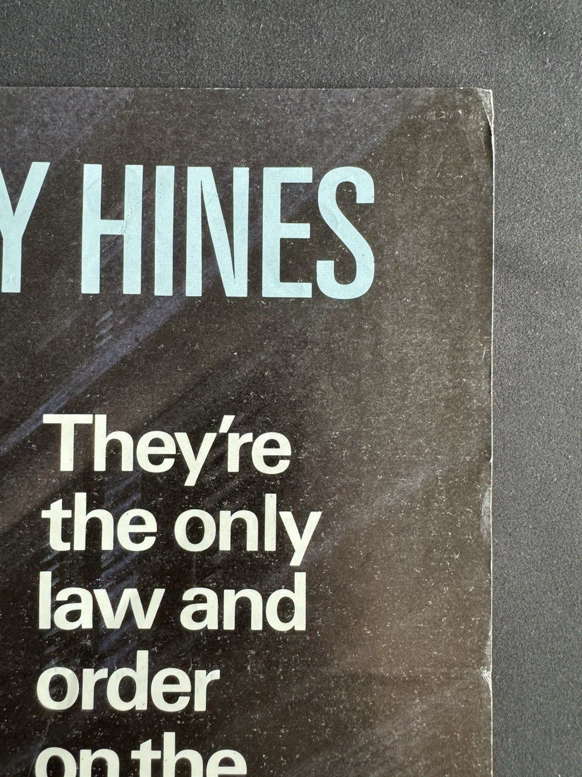 Saigon 1988 Original UK Quad Cinema Poster - Willem Dafoe Gregory Hines