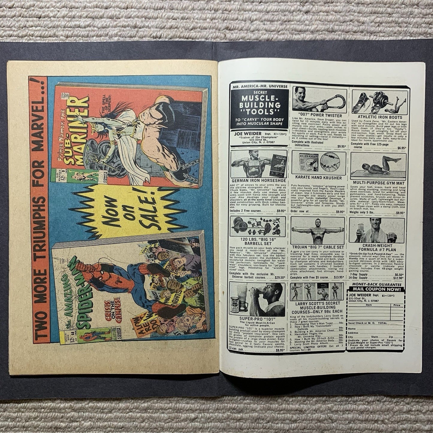 Captain Marvel 9/ Silver Age Marvel Comics 1969