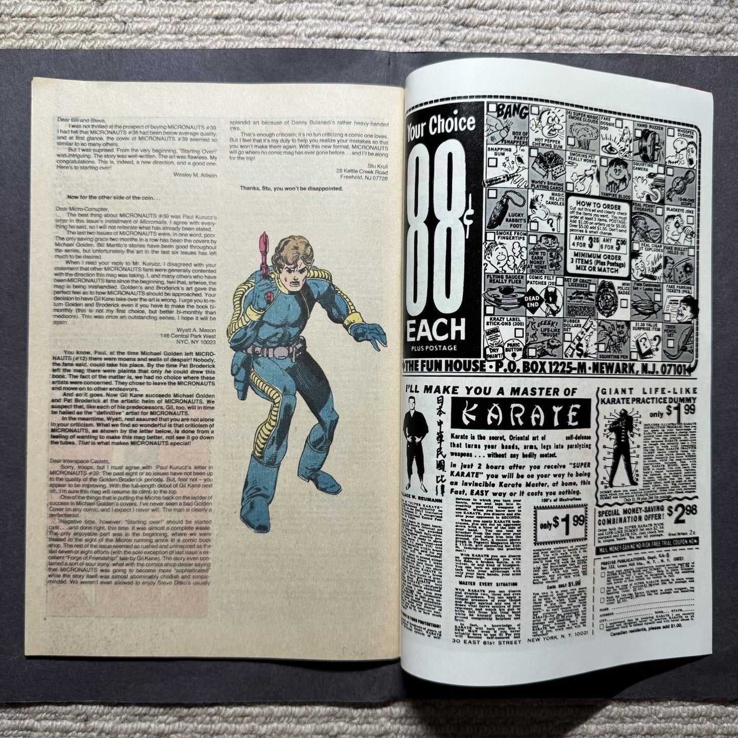 Micronauts 44 - Bronze Age Marvel Comics 1982