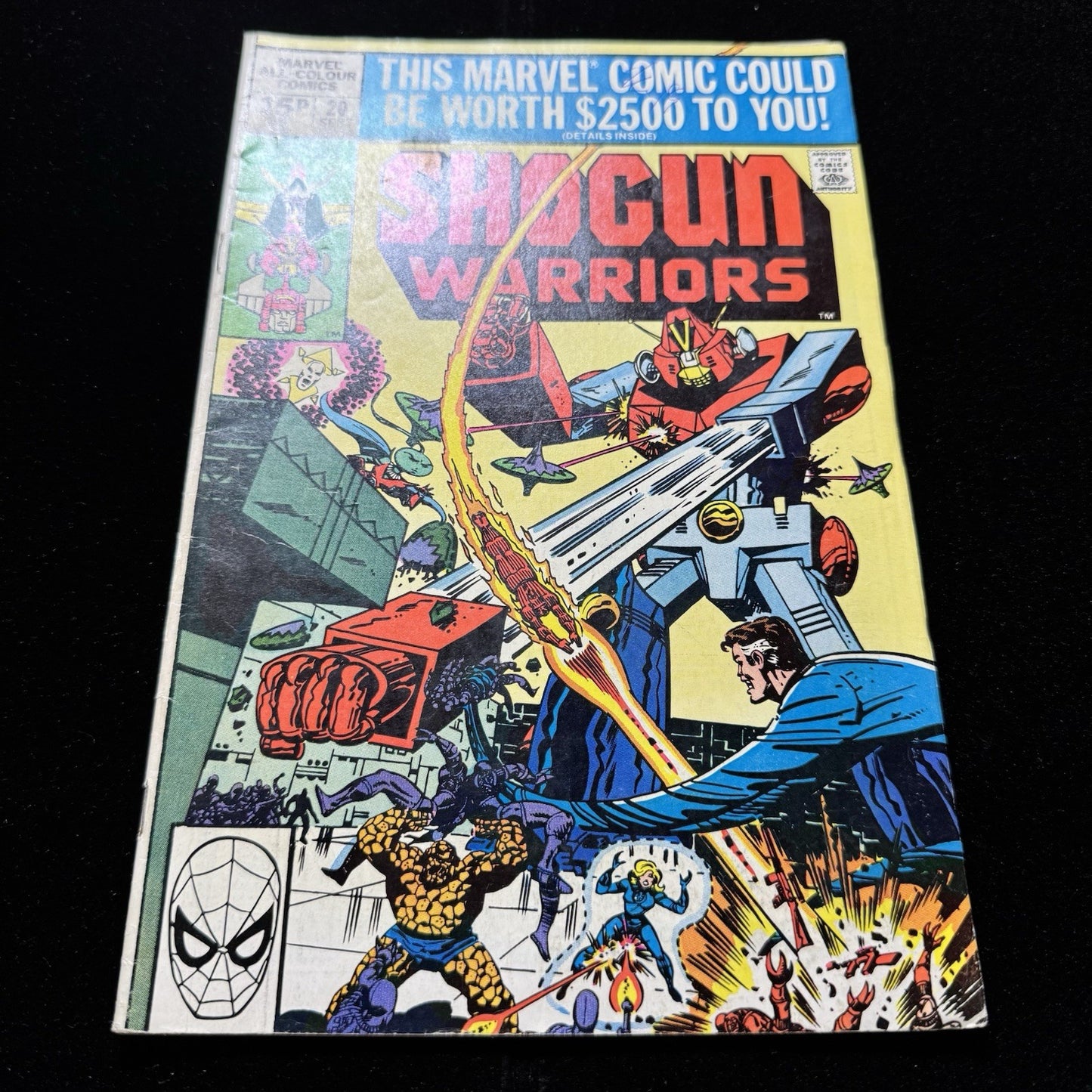 Shogun Warriors 20 - Bronze Age Marvel Comics 1980