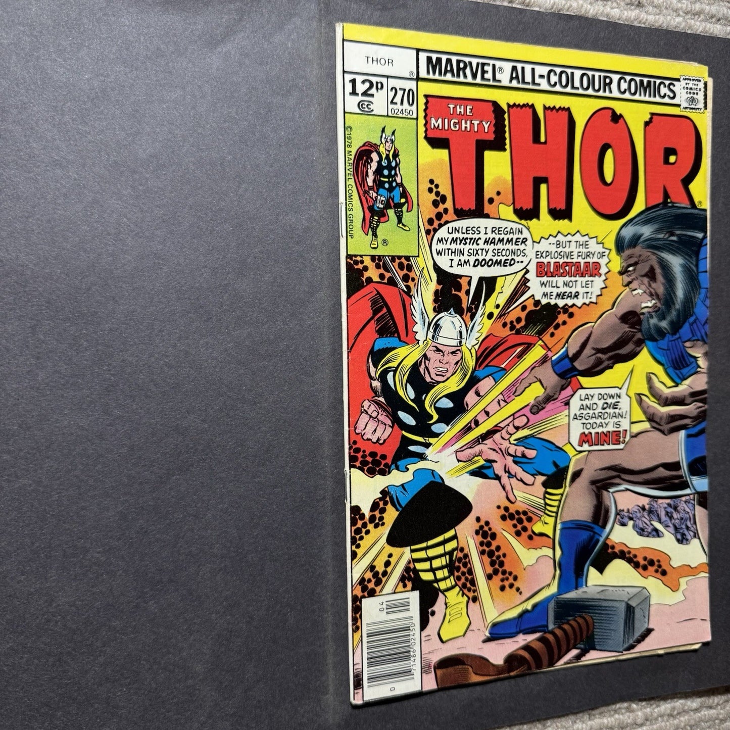 Thor 270 - Bronze Age Marvel Comics 1978