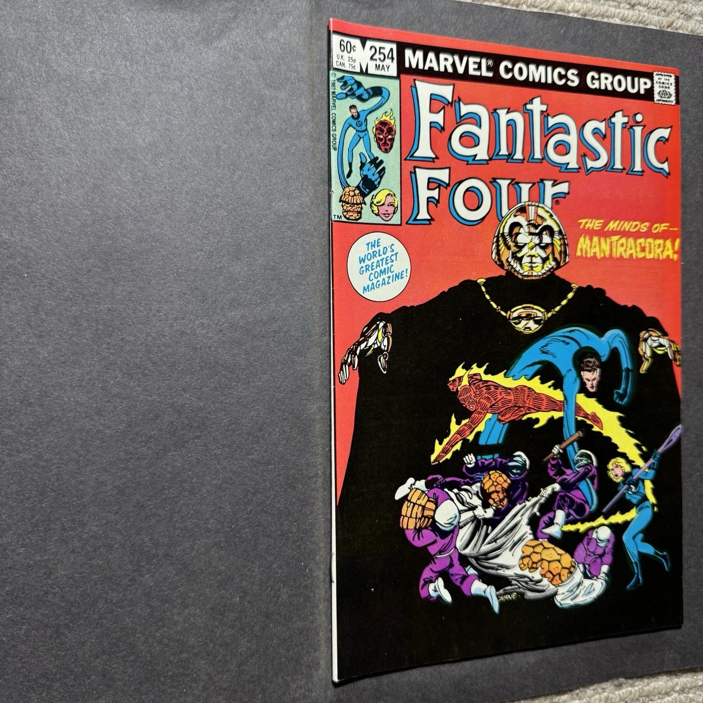 Fantastic Four 254 - Bronze Age Marvel Comics 1983