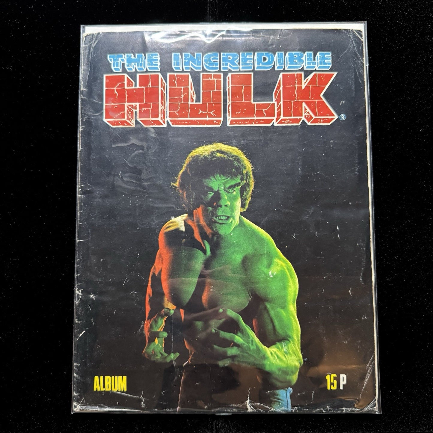 The Incredible Hulk 1979 Sticker Album UK – Marvel – Vintage Collectable