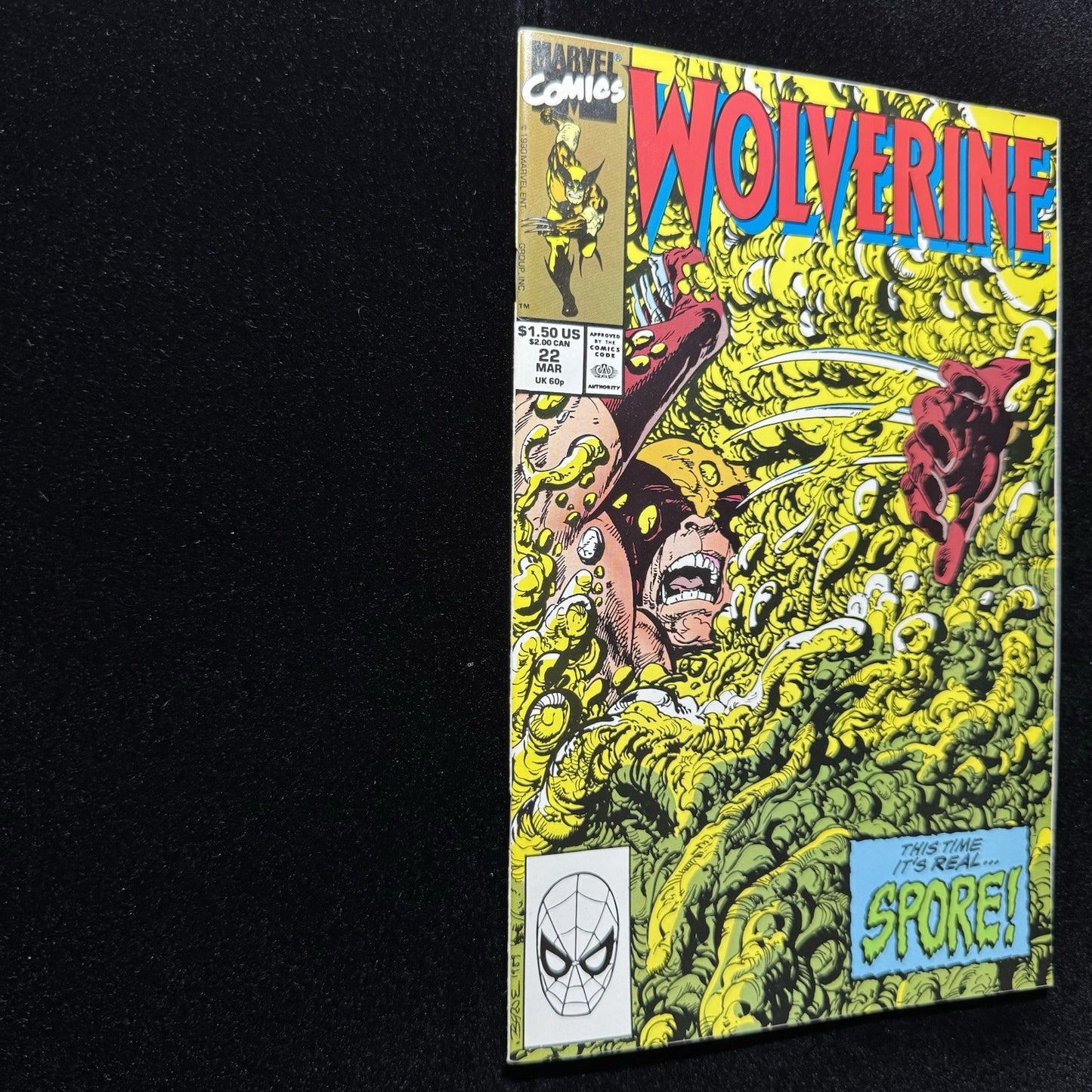 Wolverine 22 - Copper Age Marvel Comics 1990