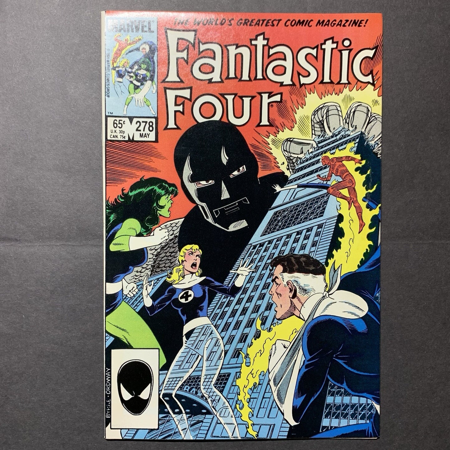 Fantastic Four 278/ Copper Age Marvel Comics 1985/ 9.4+