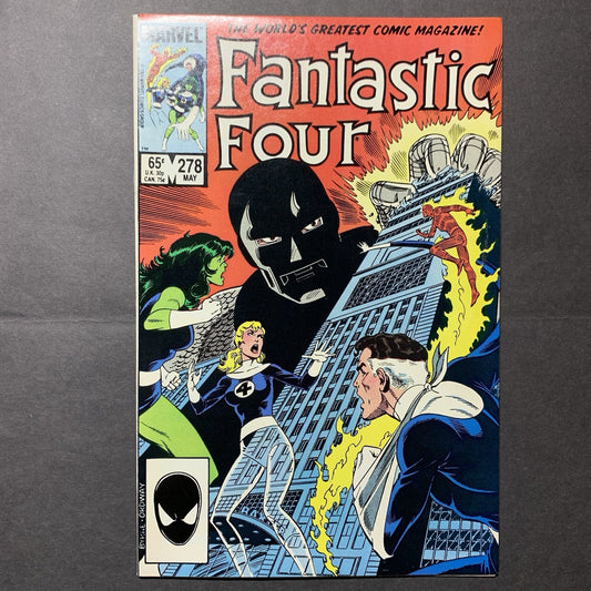 Fantastic Four 278/ Copper Age Marvel Comics 1985/ 9.4+