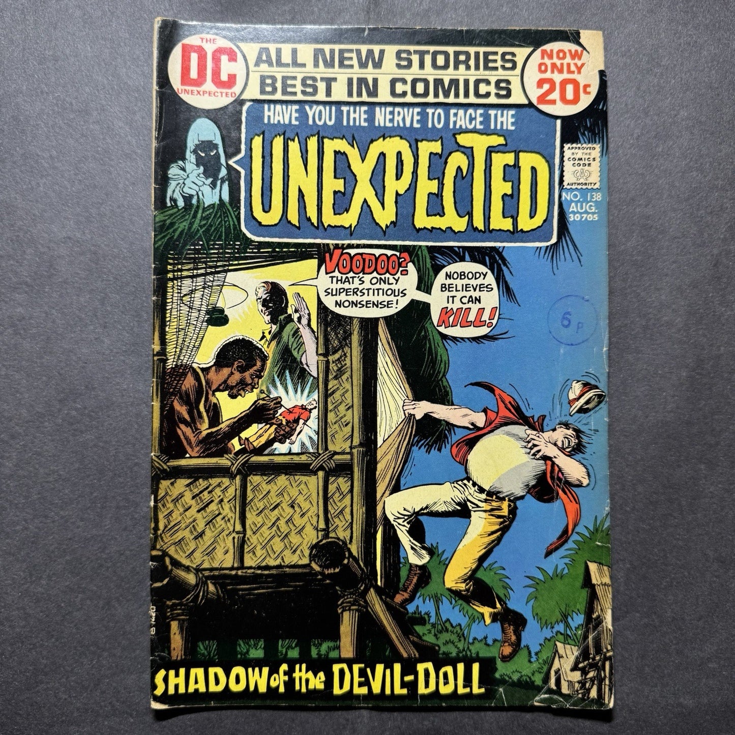 Unexpected 138 - Bronze Age Dc Comics 1972