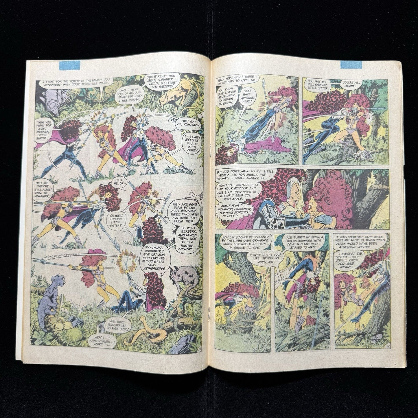 New Teen Titans Annual 1 - Bronze Age Dc Comics 1982