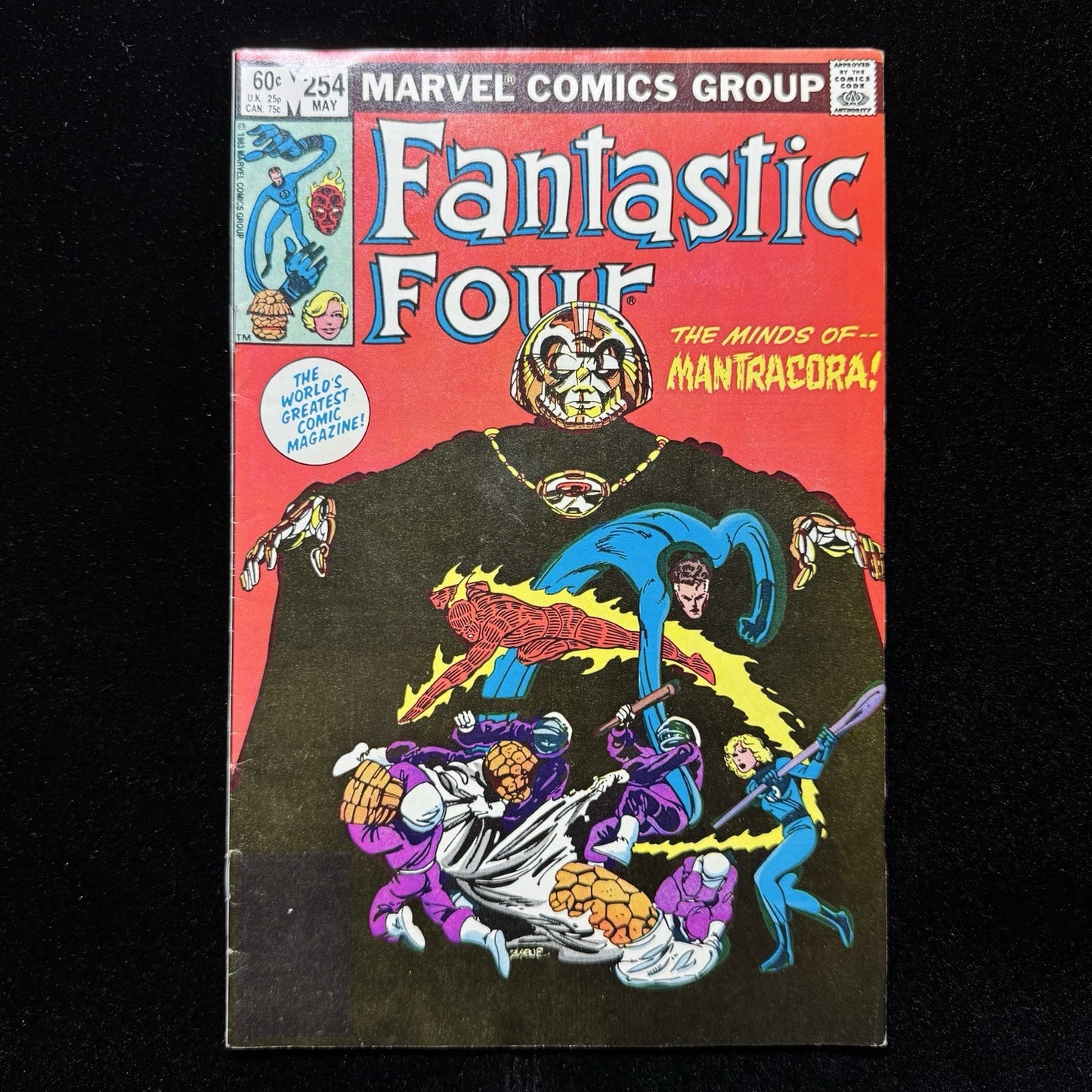 Fantastic Four 254 - Bronze Age Marvel Comics 1983