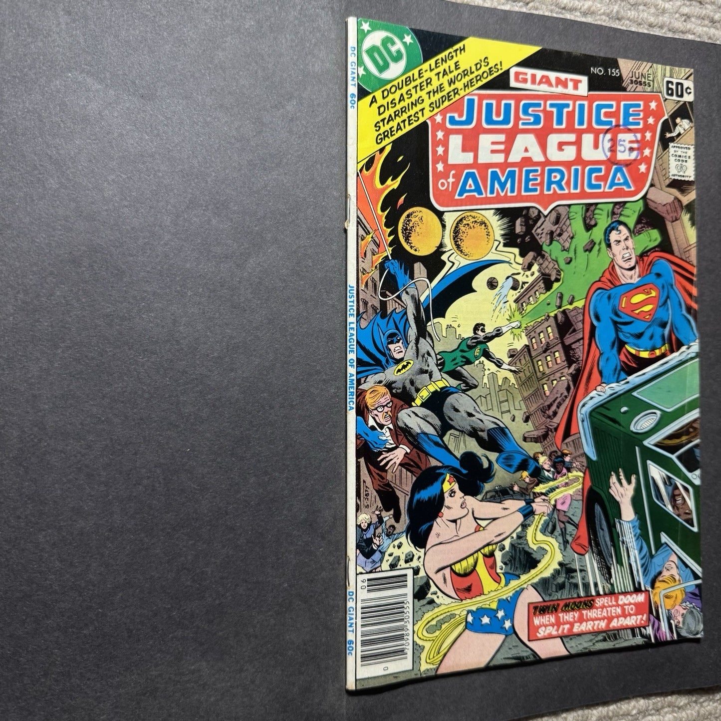 Justice League 155 - Bronze Age Dc Comics 1978