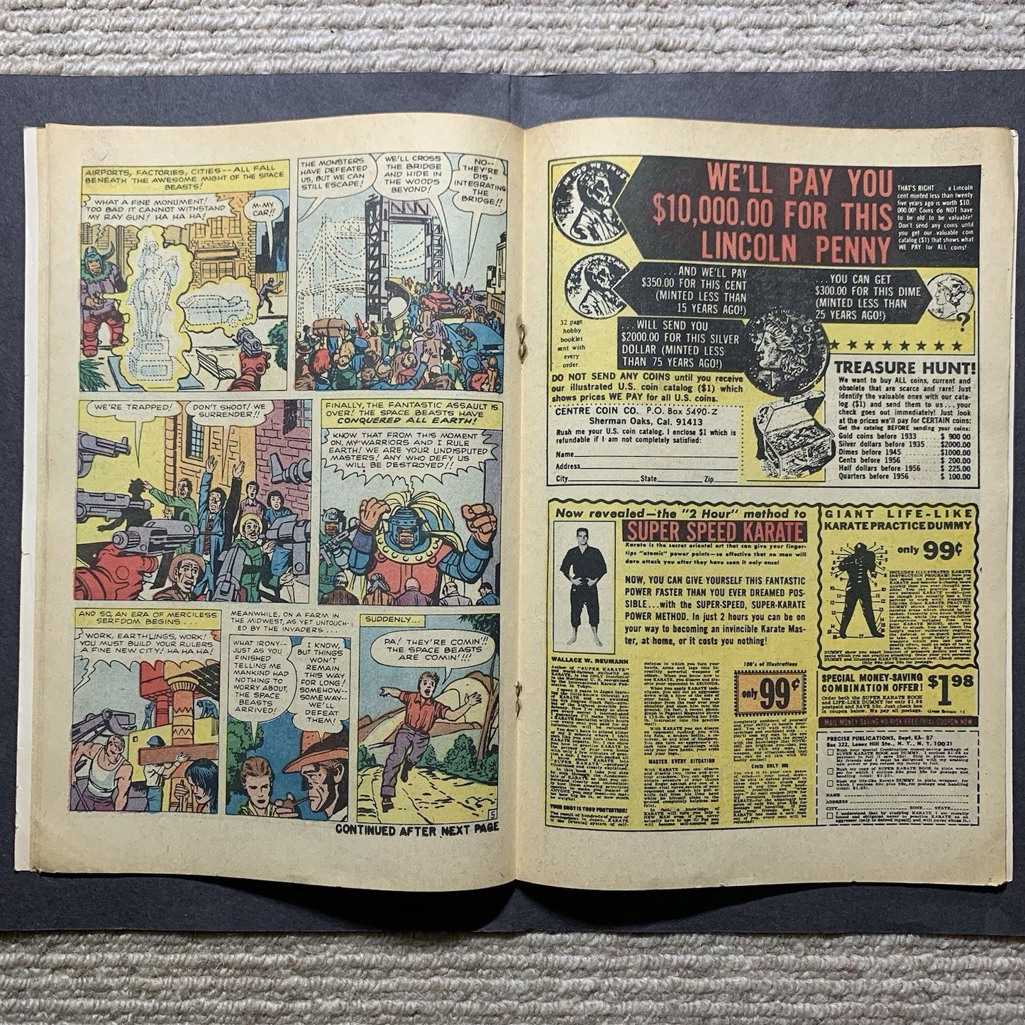 Monsters On The Prowl 12 - Bronze Age Marvel Comics 1971