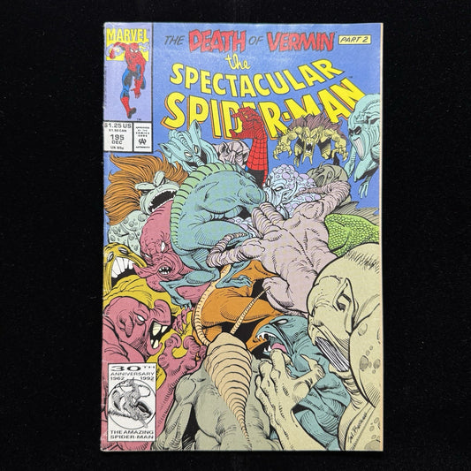 Spectacular Spider-Man 195 - Modern Age Marvel Comics 1992