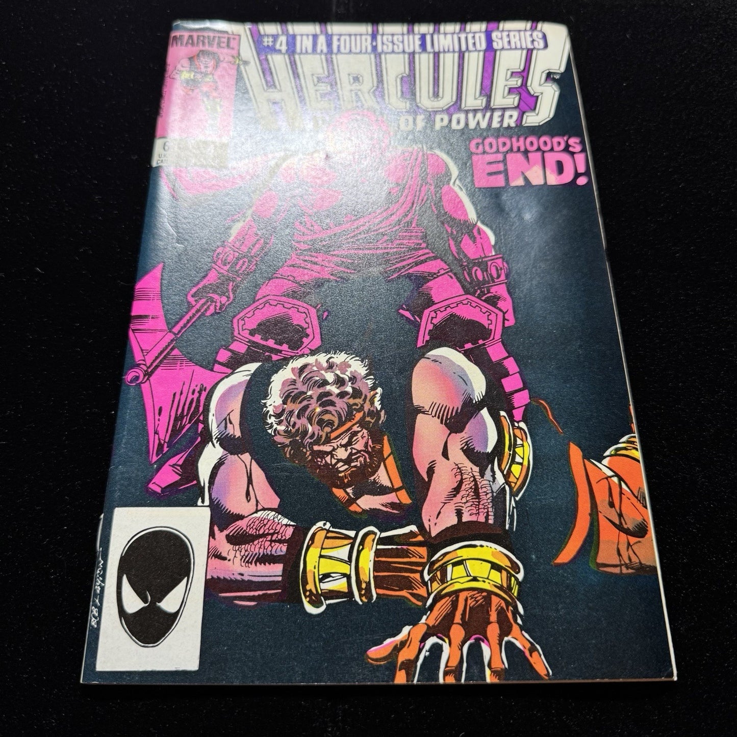 Hercules: Prince Of Power 1-4 - Full Set - Copper Age Marvel Comics 1984