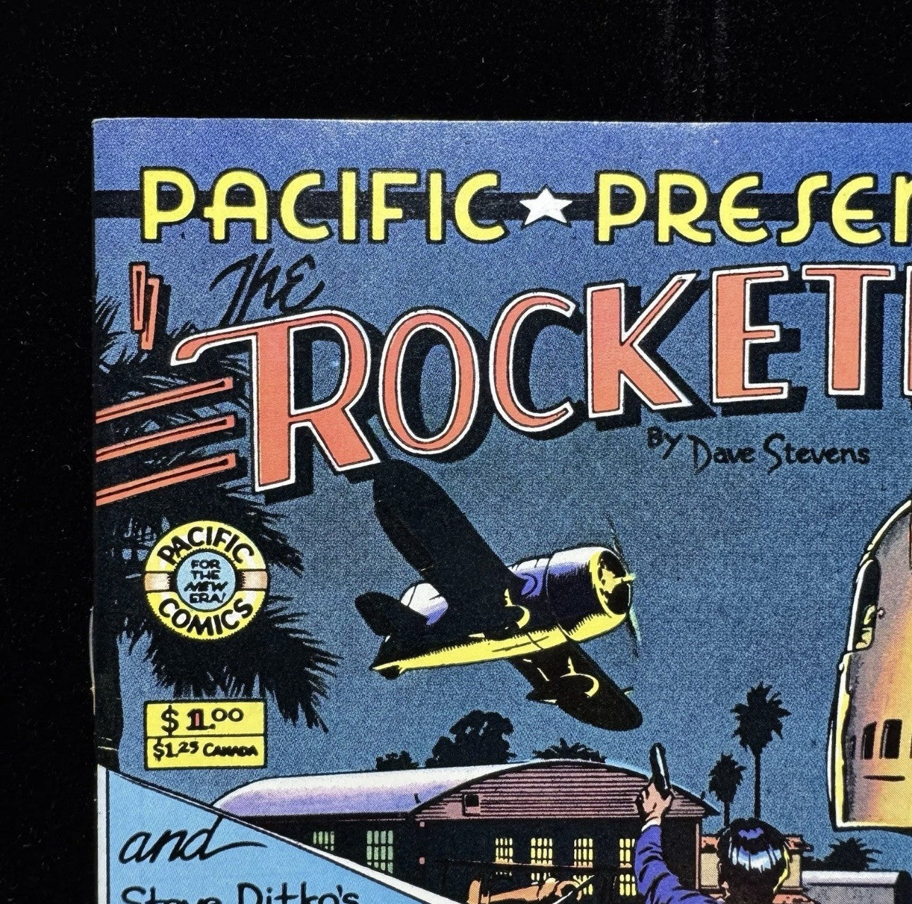 Pacific Presents 1 - First Headlining Rocketeer - Bronze Age Pacific Comics 1982