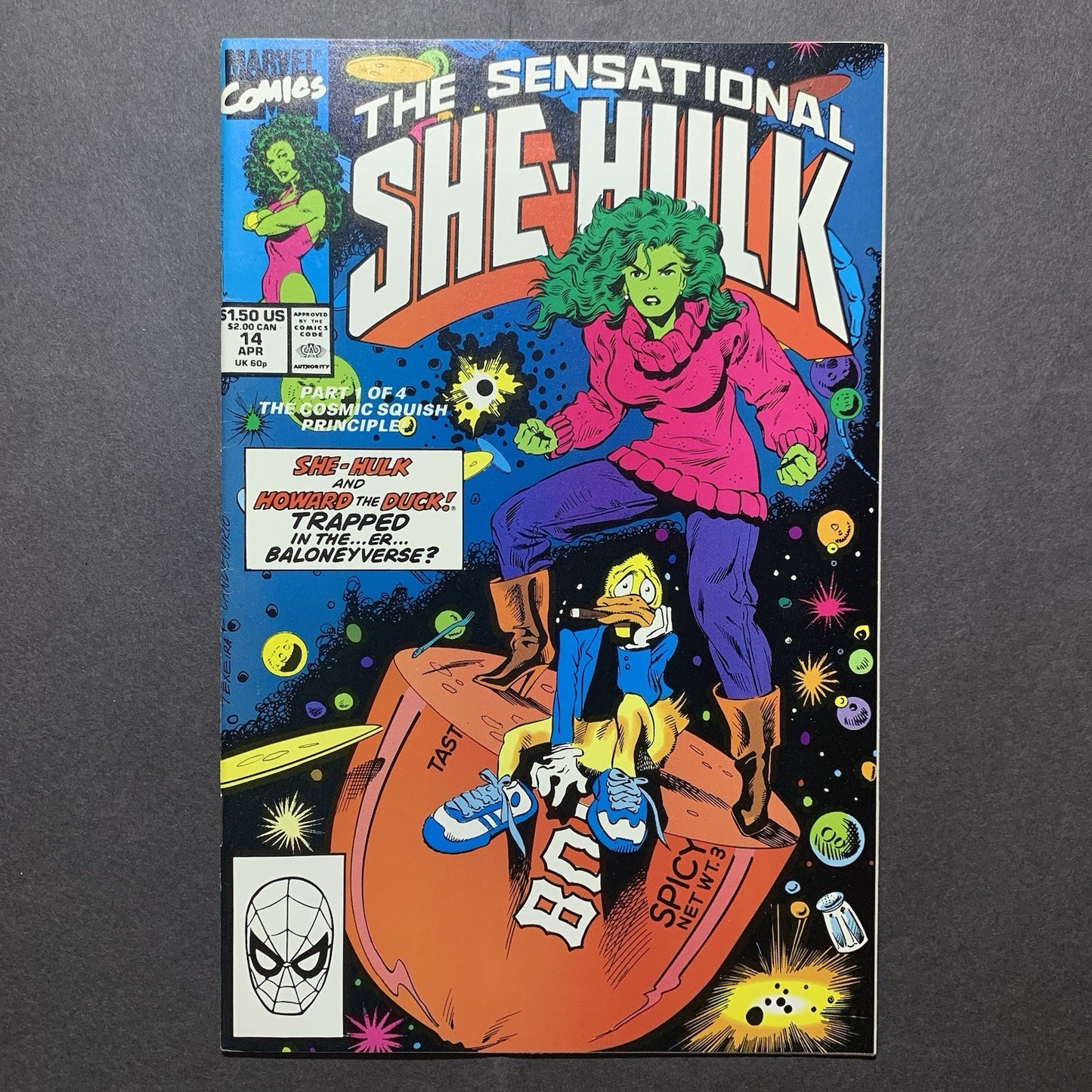Sensational She Hulk 14/ Copper Age Marvel Comics 1990