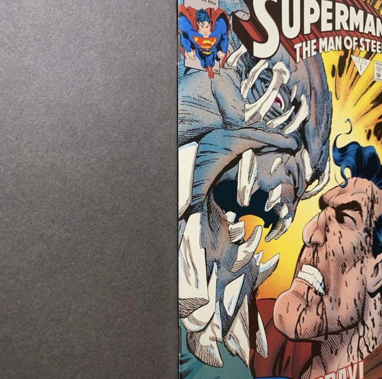 Superman Man Of Steel 19 - Doomsday Fully Revealed - Modern Age Dc Comics 1993