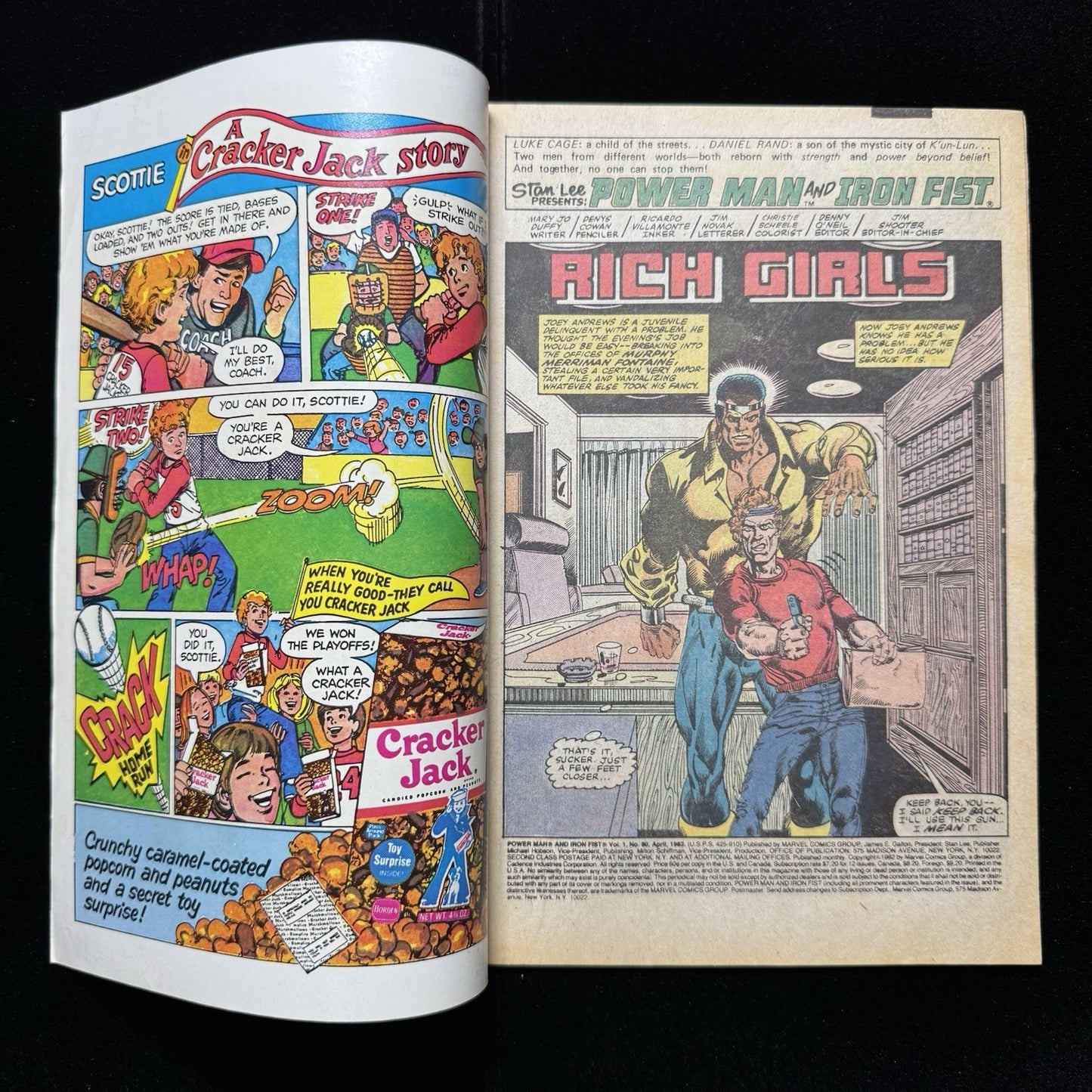 Power Man And Iron Fist 80 - Bronze Age Marvel Comics 1982
