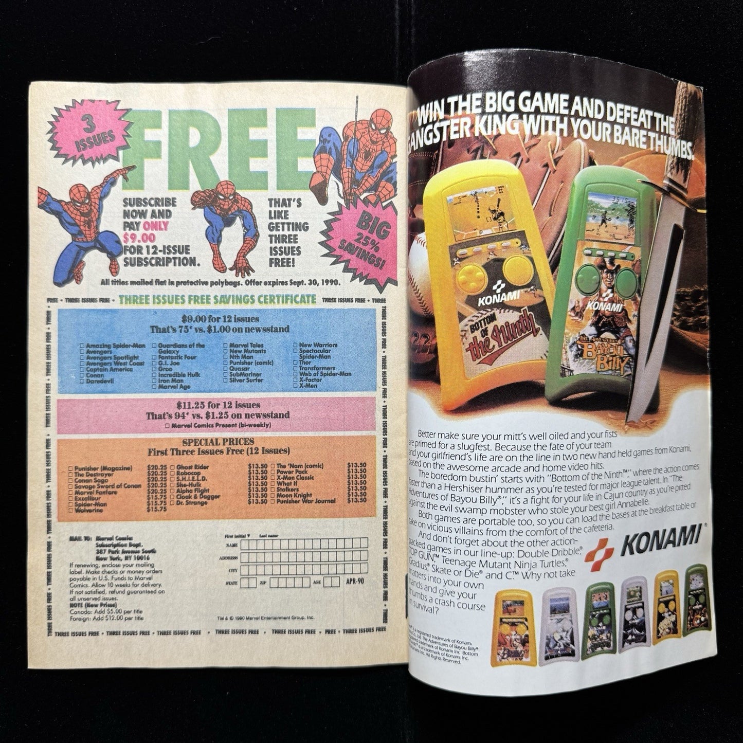 Iron Man 257 - Copper Age Marvel Comics 1990