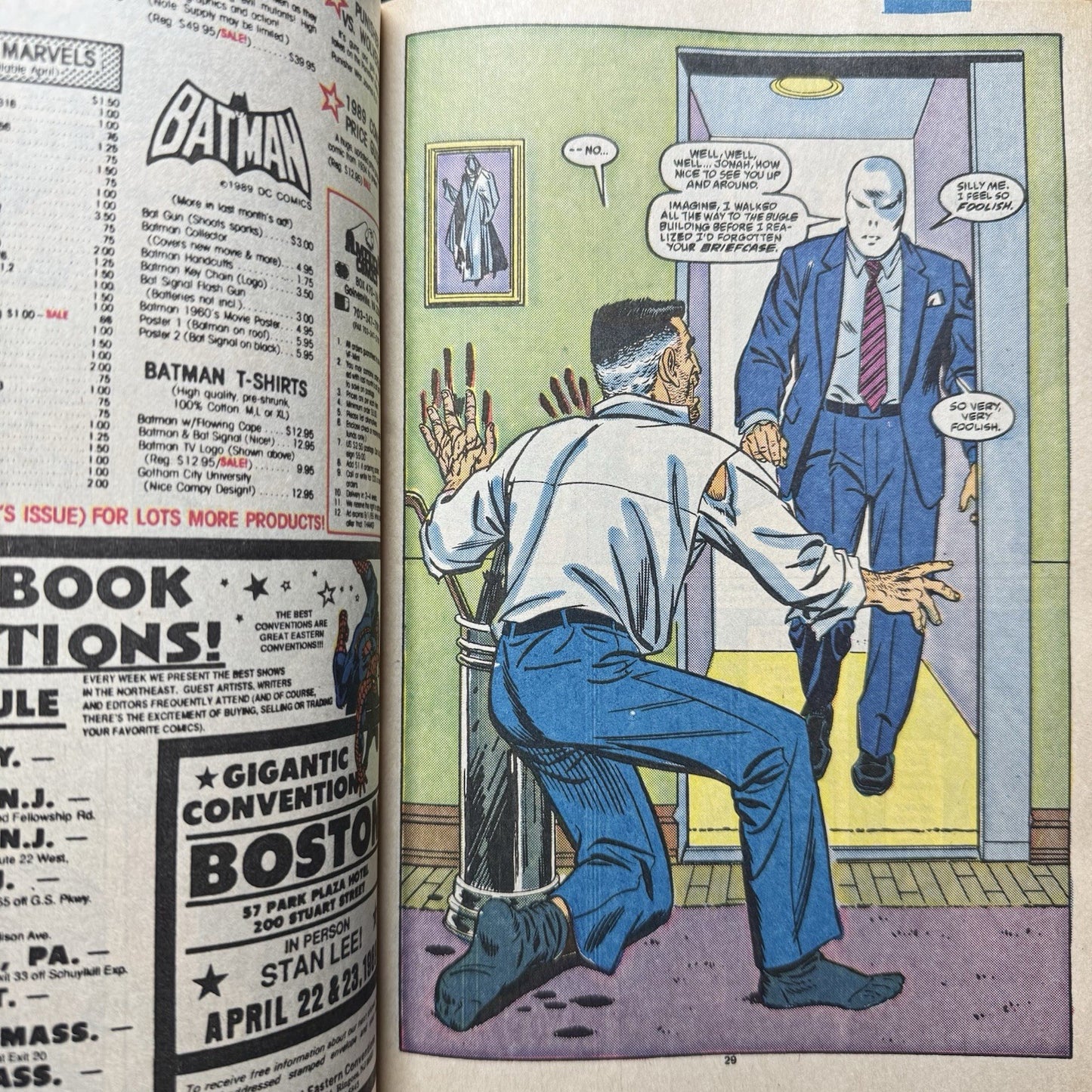 Web Of Spider-Man 52 - Copper Age Marvel Comics 1989