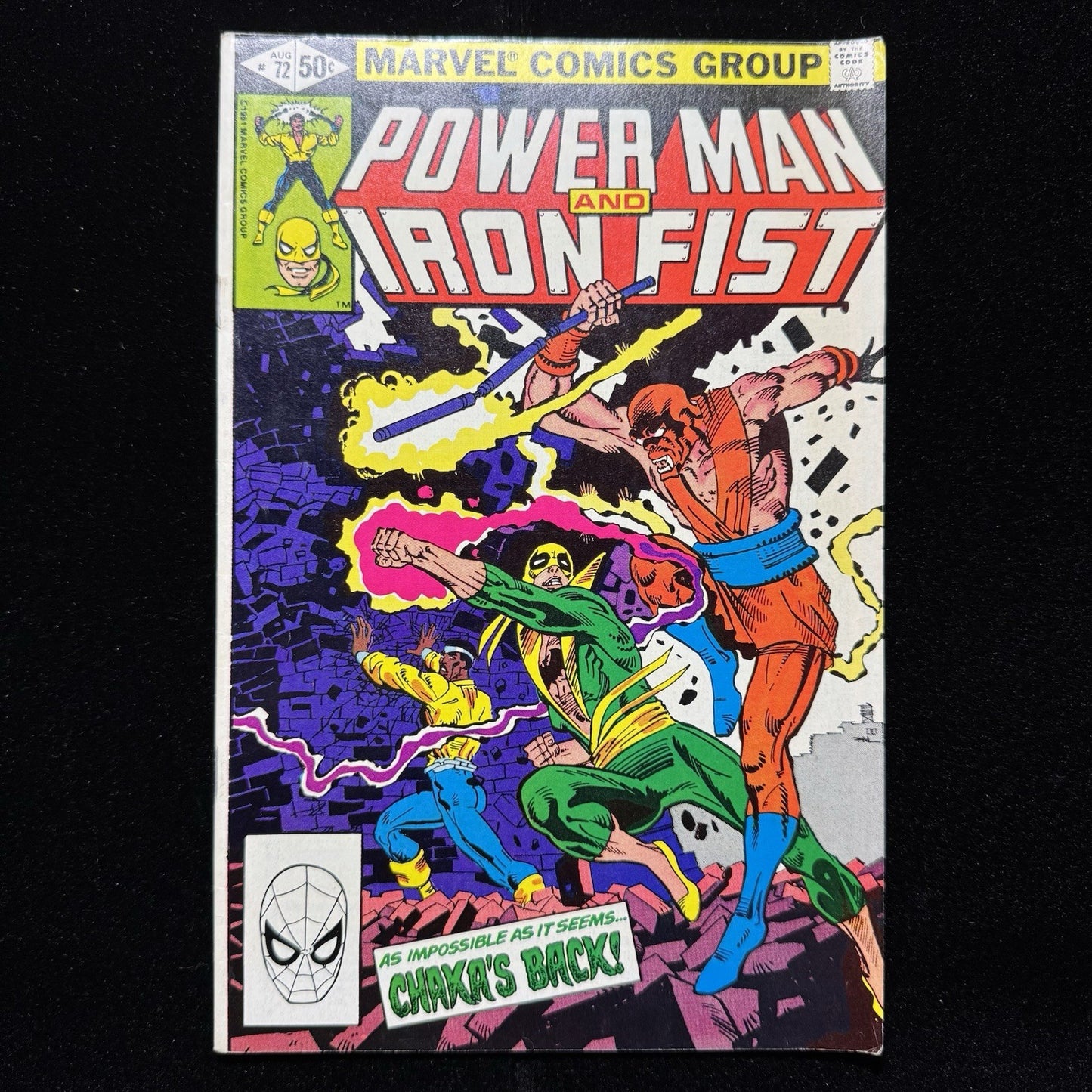 Power Man And Iron Fist 72 - Bronze Age Marvel Comics 1981