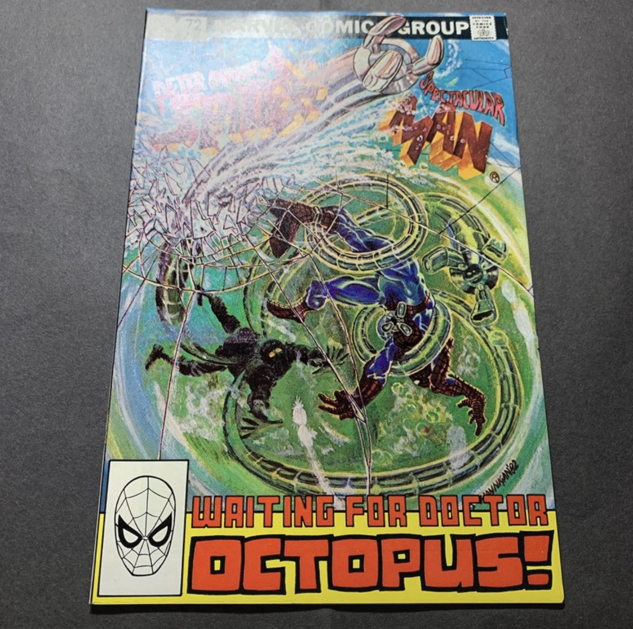 Spectacular Spider-Man 72 - 1st Appearance Of Ollie Osnick - Bronze Age 1982