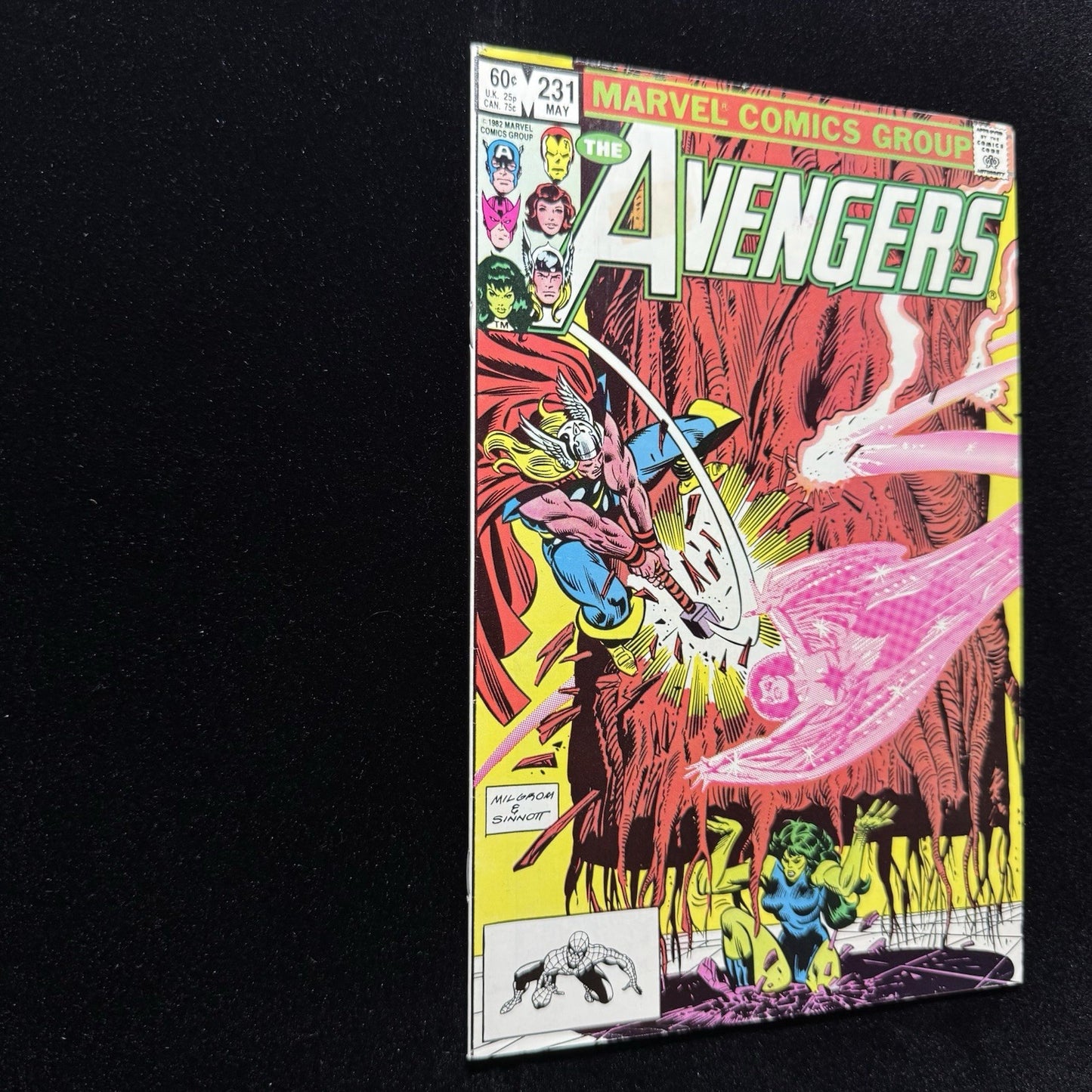 Avengers 231 - 1st Meeting Of Eros And She-Hulk - Bronze Age Marvel Comics 1983