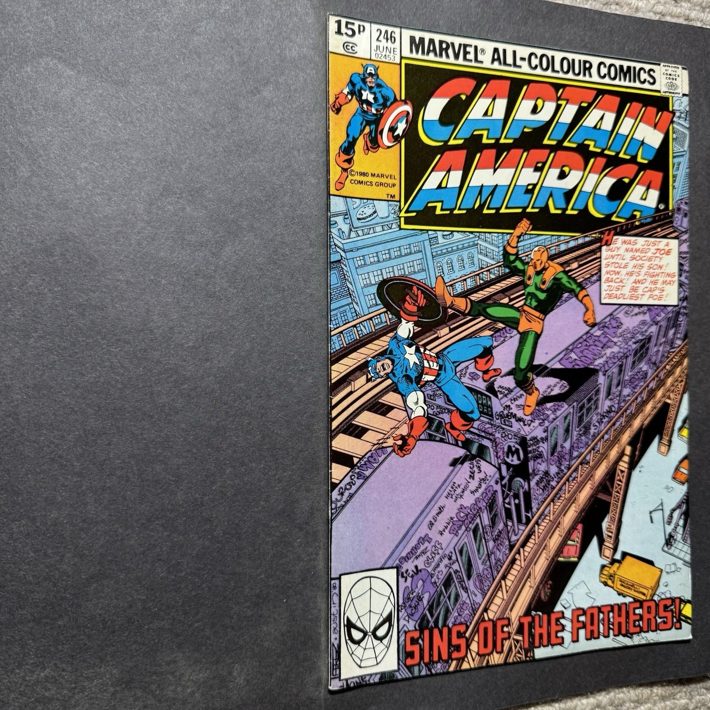 Captain America 246 - Bronze Age Marvel Comics 180