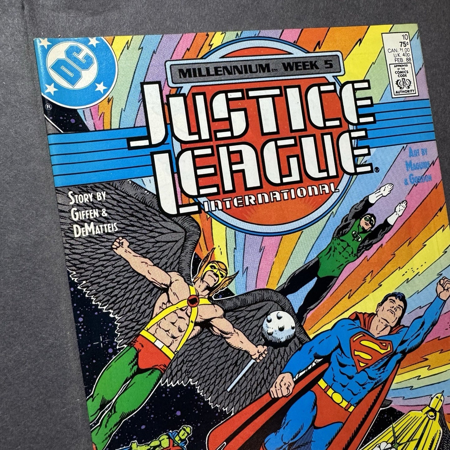 Justice League International 10/ Copper Age Dc Comics 1988