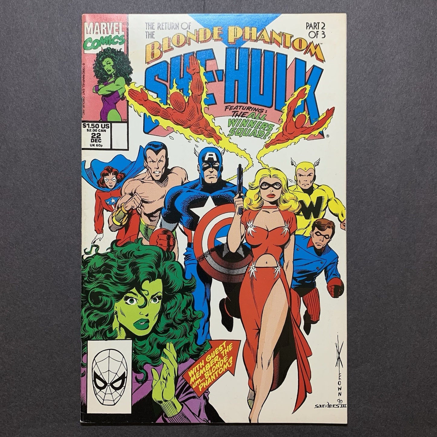 Sensational She Hulk 22/ Copper Age Marvel Comics 1990