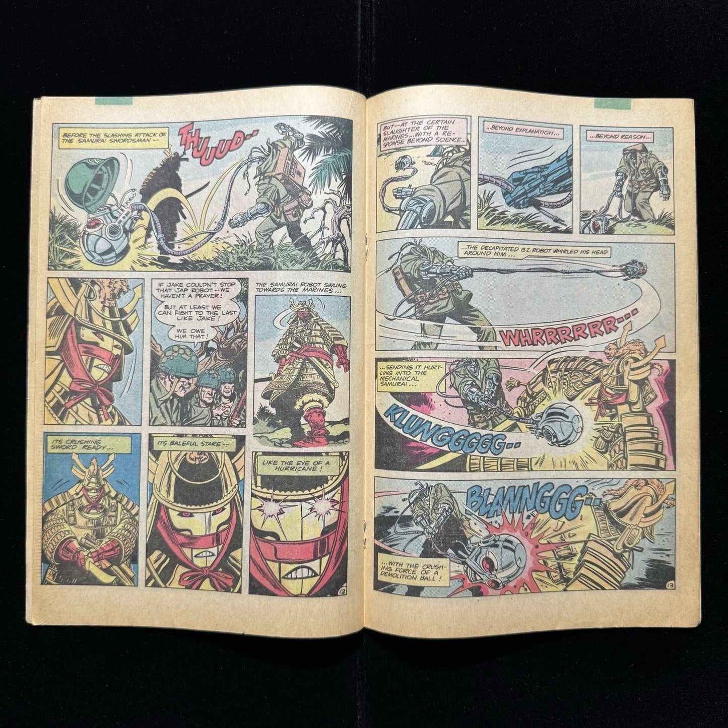 Weird War Tales 113 - 1st App Of G.I. Robot J.A.K.E. - Bronze Age Dc Comics 1982
