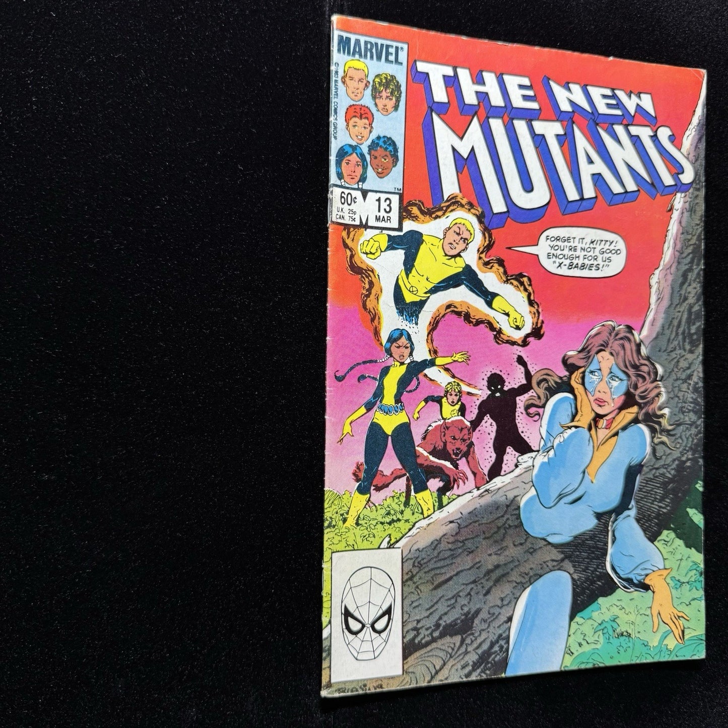 New Mutants 13 - 1st App Of Doug Ramsey- Copper Age Marvel Comics 1984