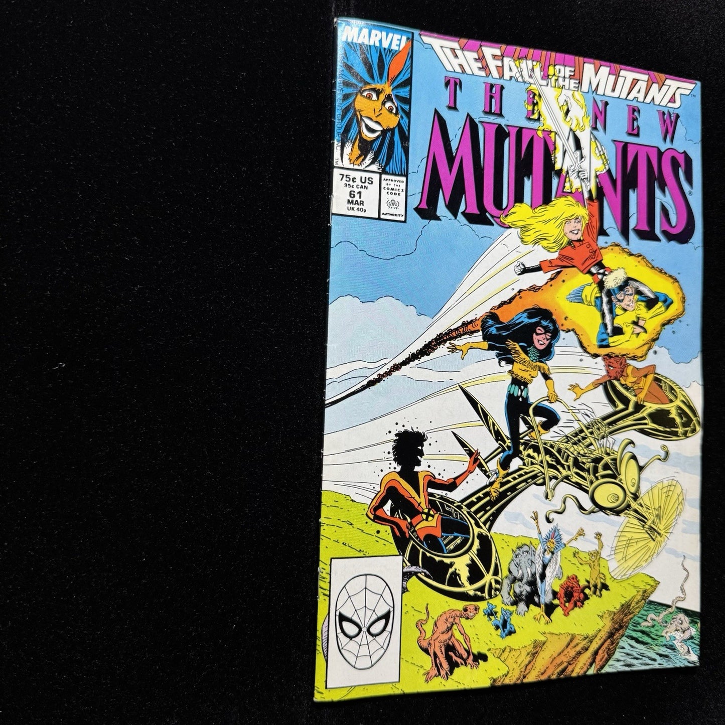 New Mutants 61 - Copper Age Marvel Comics 1988
