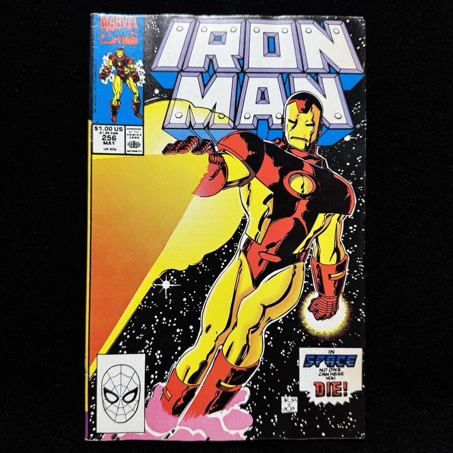 Iron Man 256 - Copper Age Marvel Comics 1990