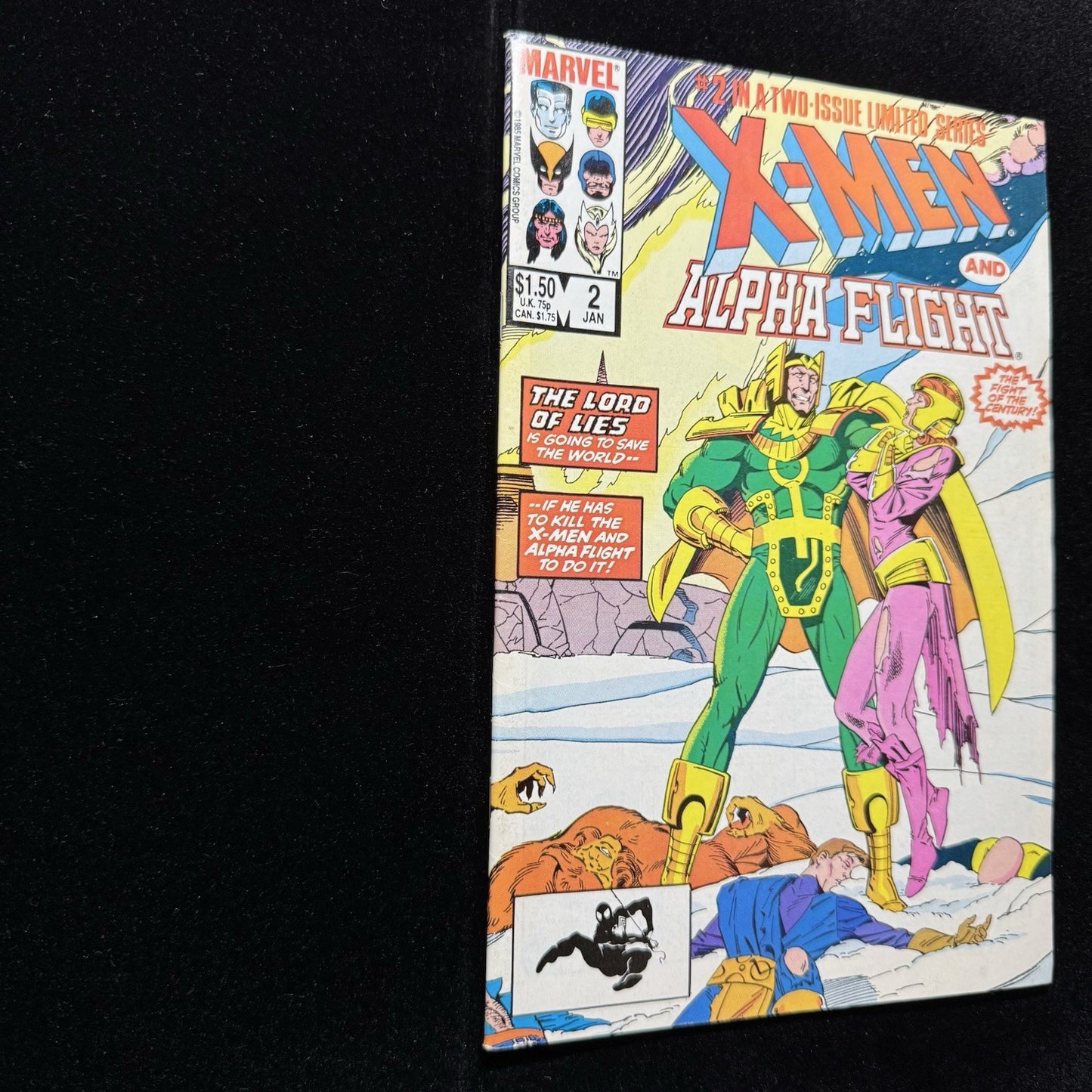 X-Men And Alpha Flight 2 - Copper Age Marvel Comics 1986