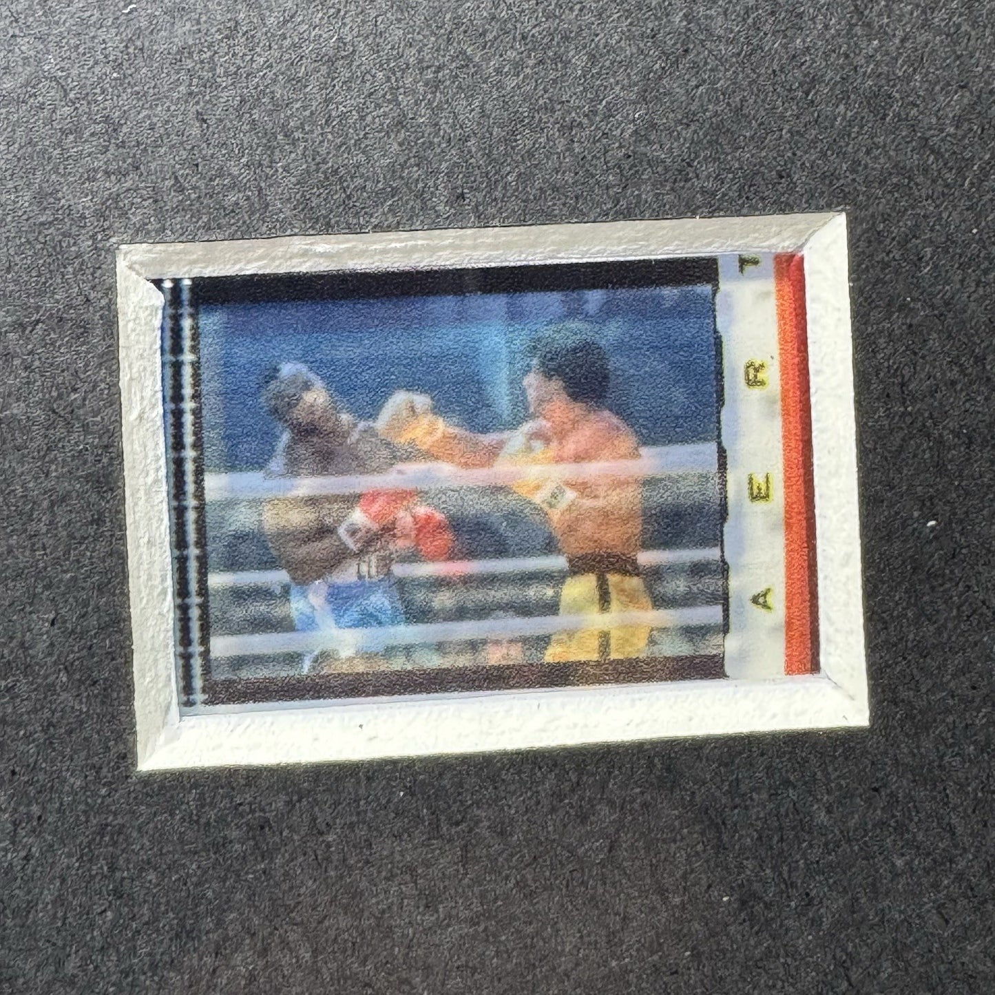 Rocky III Genuine Film Cell Framed - Sylvester Stallone Glass Fronted - Rocky 3