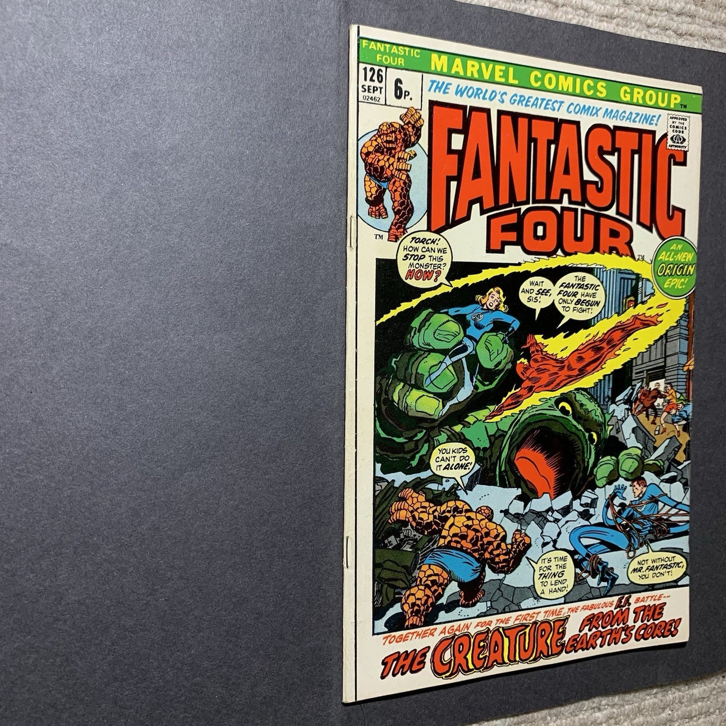 Fantastic Four 126/ Bronze Age Marvel Comics 1972