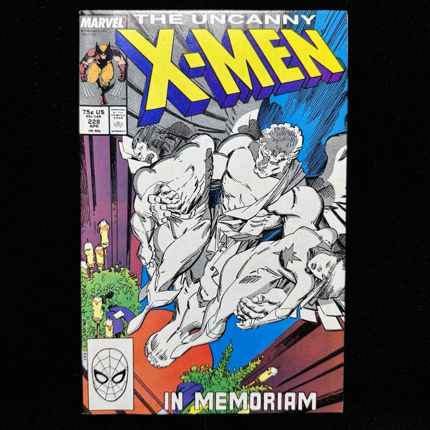 Uncanny X-Men 228 - Copper Age Marvel Comics 1988