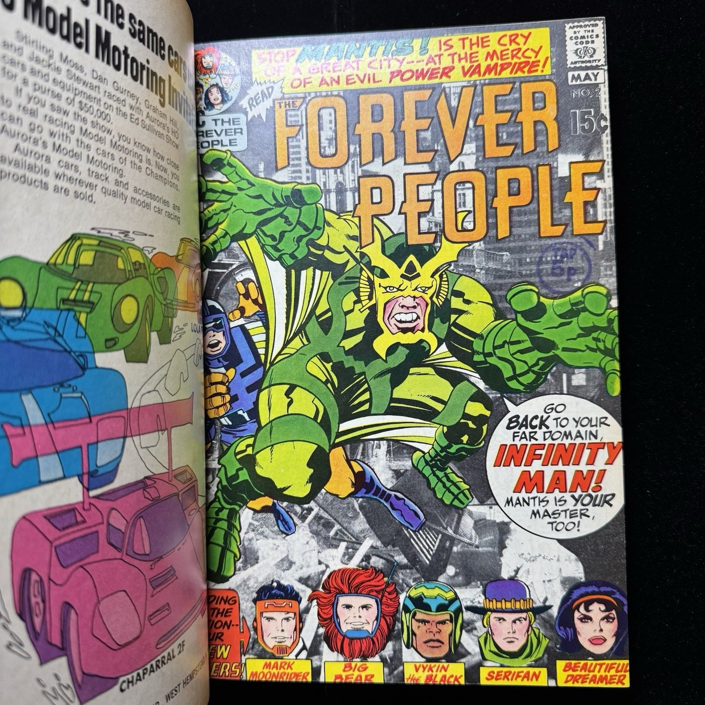 Forever People 1-11 - Bound Volume - 1st App Darkseid - Bronze Age Dc 1971/ 1972