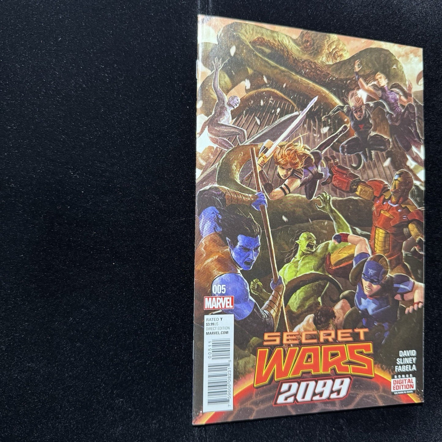Secret Wars 2099 5 - Modern Age Marvel Comics 2015